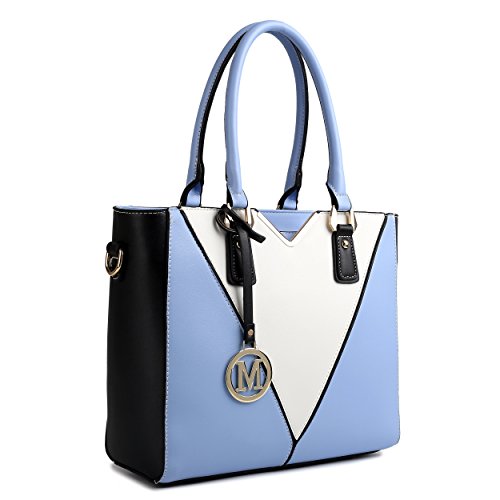 Miss Lulu Designer Shoulder Handbag in Pu Leather