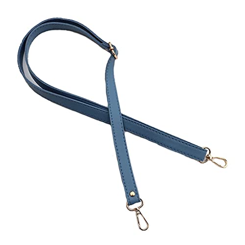 DIY Hellblau Kunstleder Schultertasche mit Crossbody Handtasche