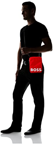 BOSS Men's Bright Red Catch 2.0 Handbag