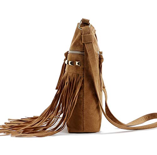 Oyccen Acorn Brown Designer Shoulder Bag for Women