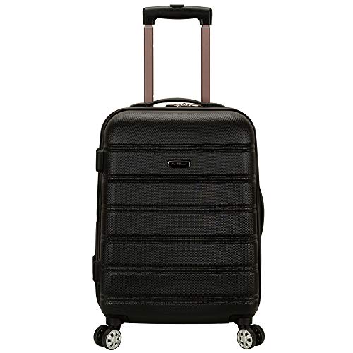 Rockland Luggage Melbourne 20 Inch Black Carry On