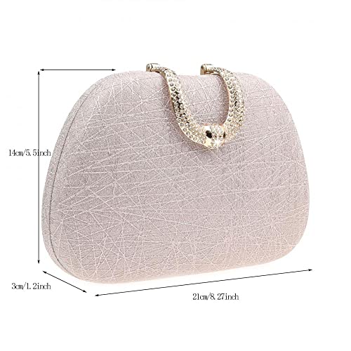 Elegant Sequin Clutch Evening Bag Gold Sparkle Party