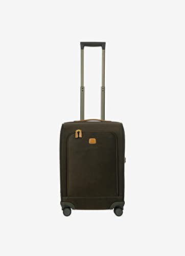 Bric's Soft Side Spinner Suitcase, Life Collection, Olive