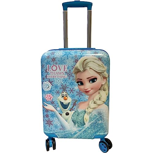Kids' 18" Blue Frozen Elsa Character Suitcase