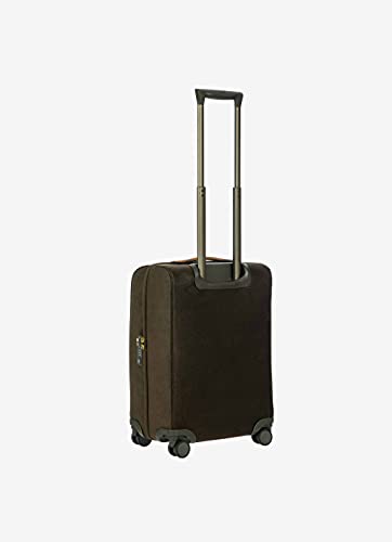 Bric's Soft Side Spinner Suitcase, Life Collection, Olive