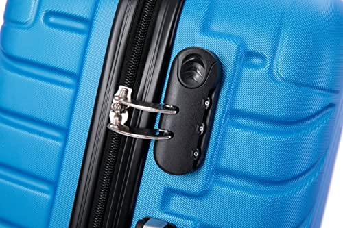 Designer Handbags: Black 24" Lightweight Spinner Luggage