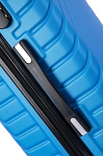 Designer Handbags: Black 24" Lightweight Spinner Luggage