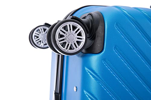 Designer Handbags: Black 24" Lightweight Spinner Luggage