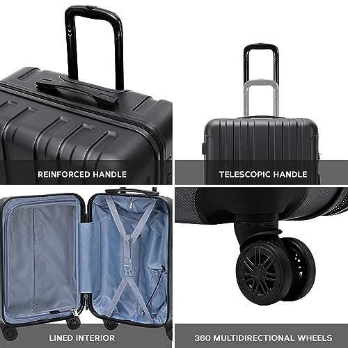 Flight Knight Premium Lightweight Suitcase with TSA Lock
