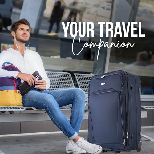 Designer 29" Large Expandable Travel Bag on Wheels