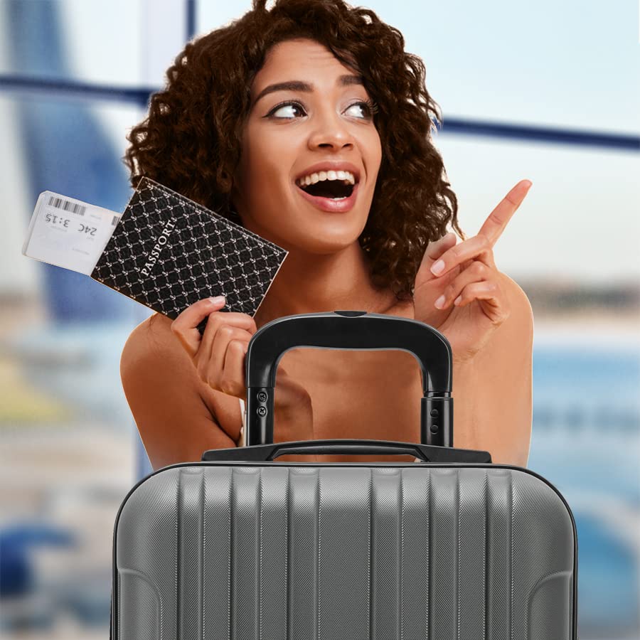 Flight Knight Premium Set: 3 Designer Suitcases - TSA Approved