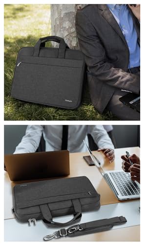 17.3" Grey Designer Laptop Messenger Bag for Men/Women