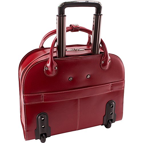 Red McKleinUSA Leather Vertical Ladies' Briefcase for 15.4