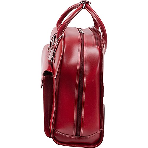 Red McKleinUSA Leather Vertical Ladies' Briefcase for 15.4