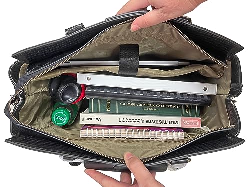 Firenze Designer Rolling Tote Bag for iPad & Laptop