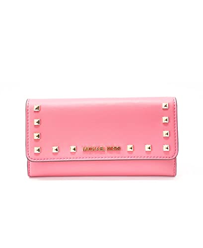 Tea Rose Michael Kors Trifold Wallet Clutch