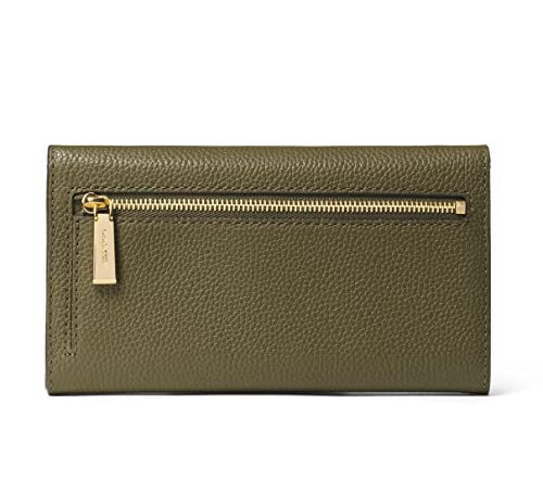 Michael Kors Olive Trifold Wallet - Designer Handbag