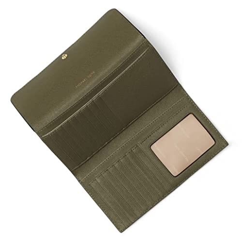 Michael Kors Olive Trifold Wallet - Designer Handbag
