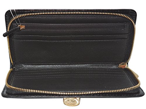 Michael Kors Hamilton Traveler Zip Around Leather Purse