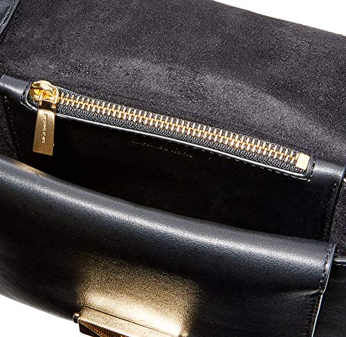 Michael Kors Cece Large Leather Crossbody Bag Black