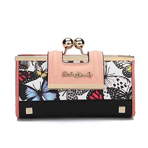 Sally Young Retro Women's Designer Handbag - White Butterfly