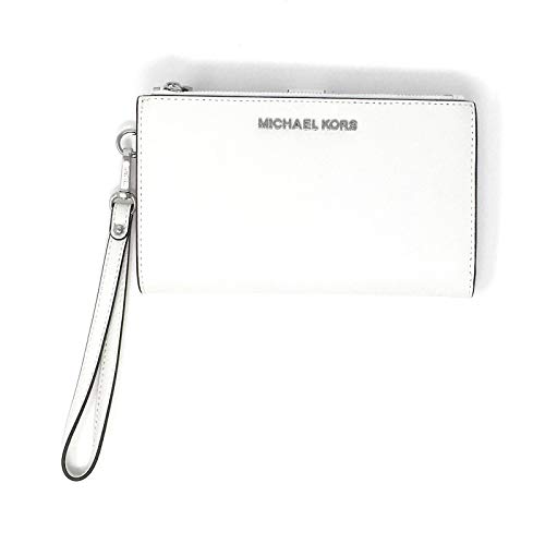 Michael Kors Wristlet Wallet in Optic White