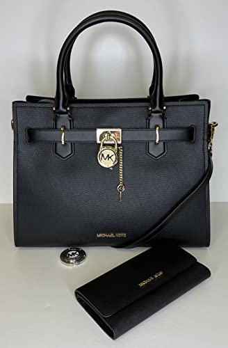 Michael Kors Hamilton MD Satchel Bundle with Wallet