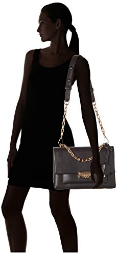 Michael Kors Cece Large Leather Crossbody Bag Black