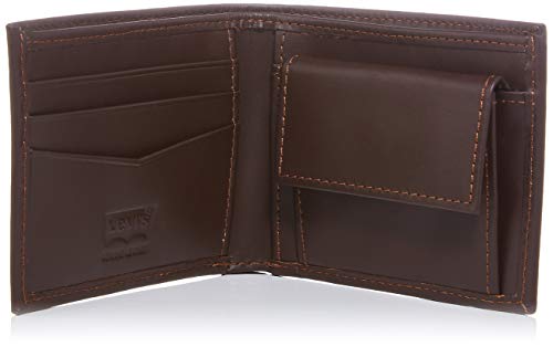 Levi's Men's Casual Classics Hunter Coin Bifold Wallet