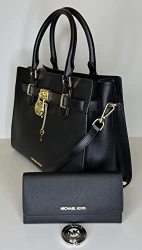 Michael Kors Hamilton MD Satchel Bundle with Wallet