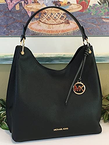Michael Kors Joan Large Slouchy Shoulder Bag - Black