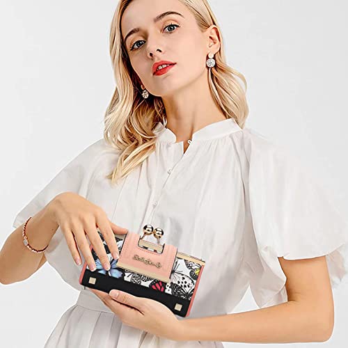 Sally Young Retro Women's Designer Handbag - White Butterfly