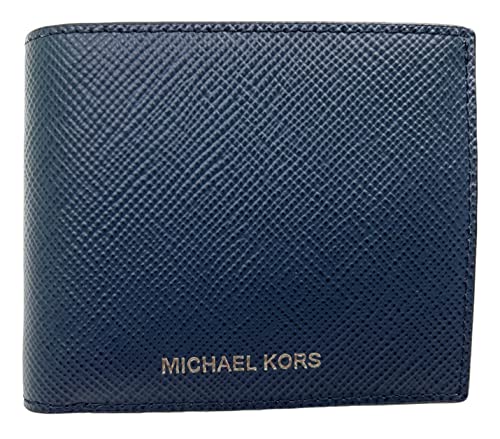 Michael Kors Men's Navy Passcase Wallet - No Box