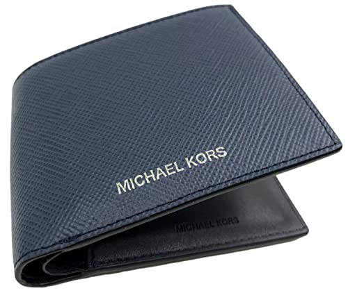 Michael Kors Men's Navy Passcase Wallet - No Box