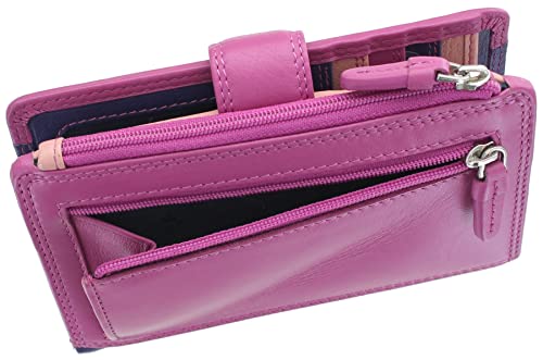 Visconti Cayman Leather Purse - Rainbow Collection RB97