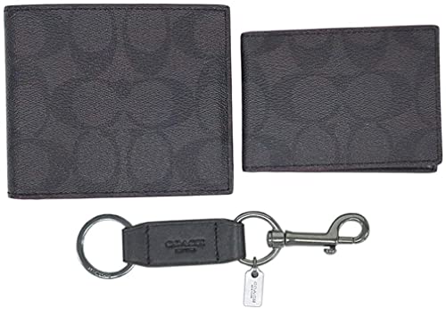 Coach Men's 3 in 1 Wallet Gift Set