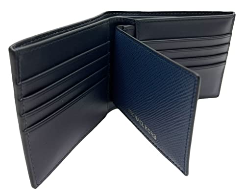 Michael Kors Men's Navy Passcase Wallet - No Box