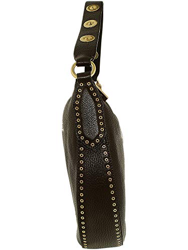 Michael Kors Brooklyn Large Leather Hobo in Coffee