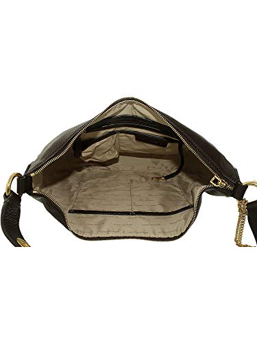 Michael Kors Brooklyn Large Leather Hobo in Coffee