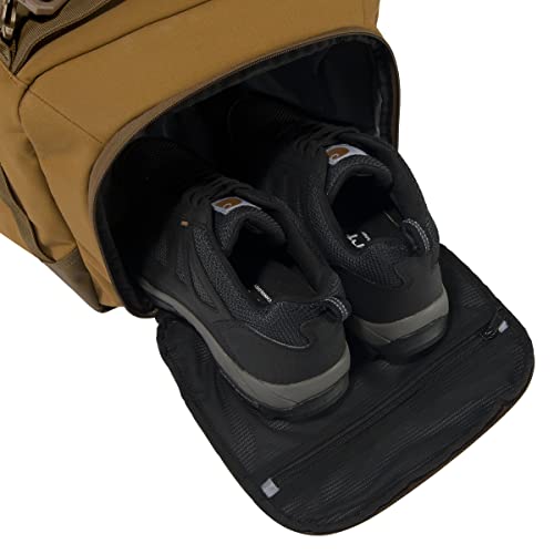 Carhartt Brown Heavy Haul Utility Designer Duffel Bag