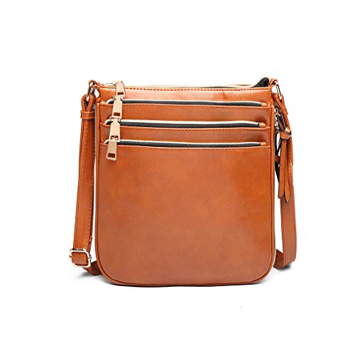 Miss Lulu Vintage Fashion Shoulder Bag in Brown