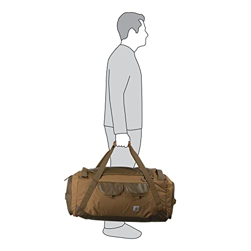 Carhartt Brown Heavy Haul Utility Designer Duffel Bag