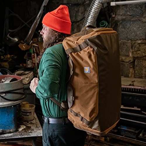 Carhartt Brown Heavy Haul Utility Designer Duffel Bag