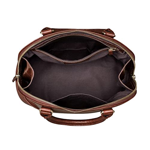 Handmade Italian Leather Classic Handbag for Women