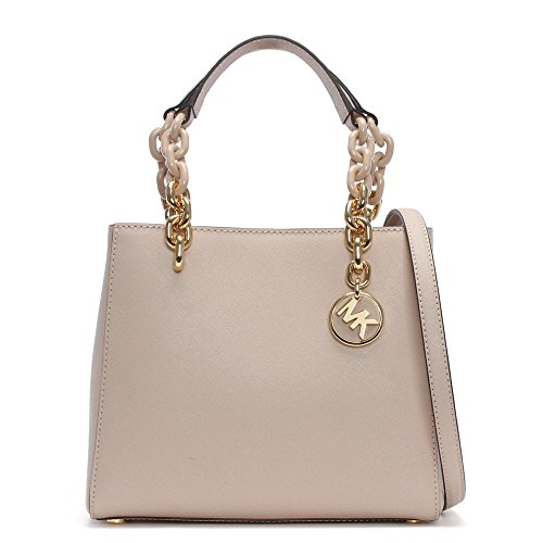 Soft Pink Michael Kors Small Cynthia Satchel Bag