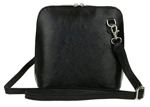 Genuine Italian Leather Cross Body Shoulder Bag