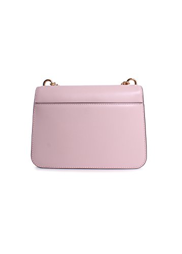 Michael Kors Mott Leather Chain Shoulder Bag Soft Pink