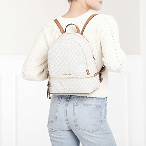 Michael Kors White Vanilla Backpack, 12.7x31.8x24.1 cm