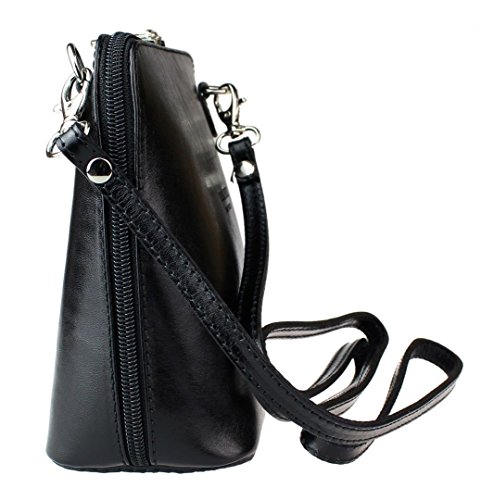Craze London Women's Crossbody Italian Leather Handbag