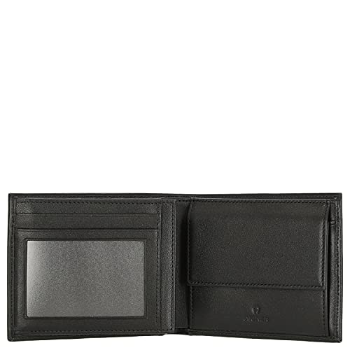 Aigner Black Wallet in Landscape Format - 12 x 9.5 x 2 cm